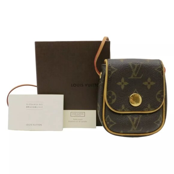 LOUIS VUITTON Pochette Cancun Shoulder Bag Monogram Canvas - Picture 2 of 12